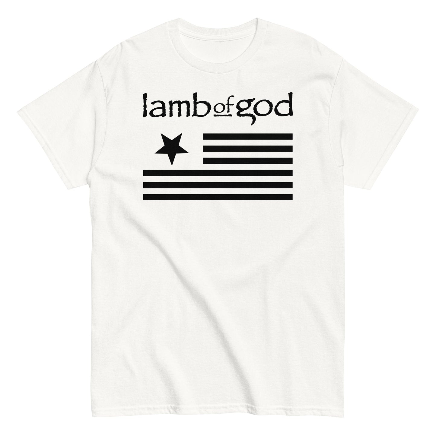 Lamb of God - Black Flag Mens T Shirt
