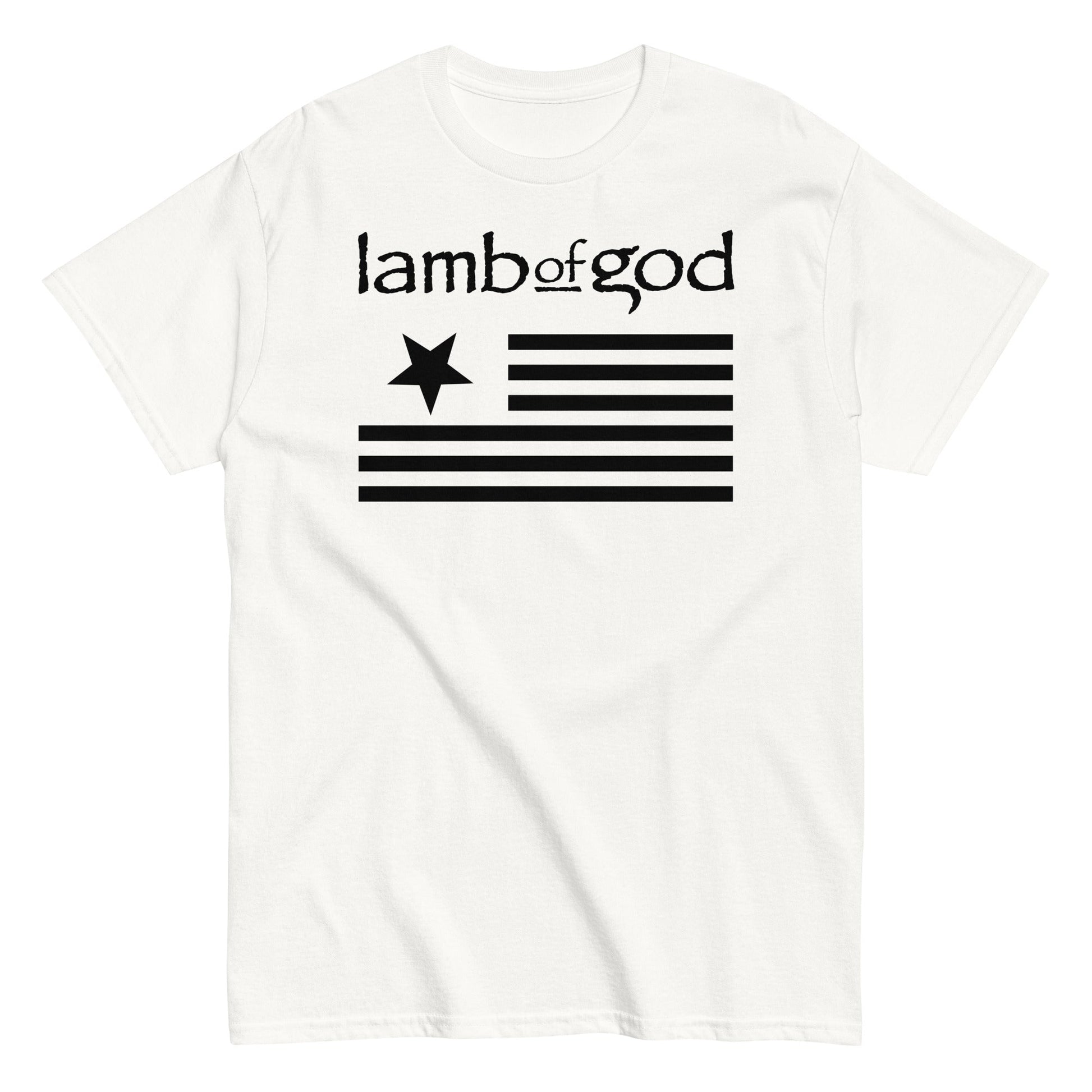 Lamb of God - Black Flag Mens T Shirt