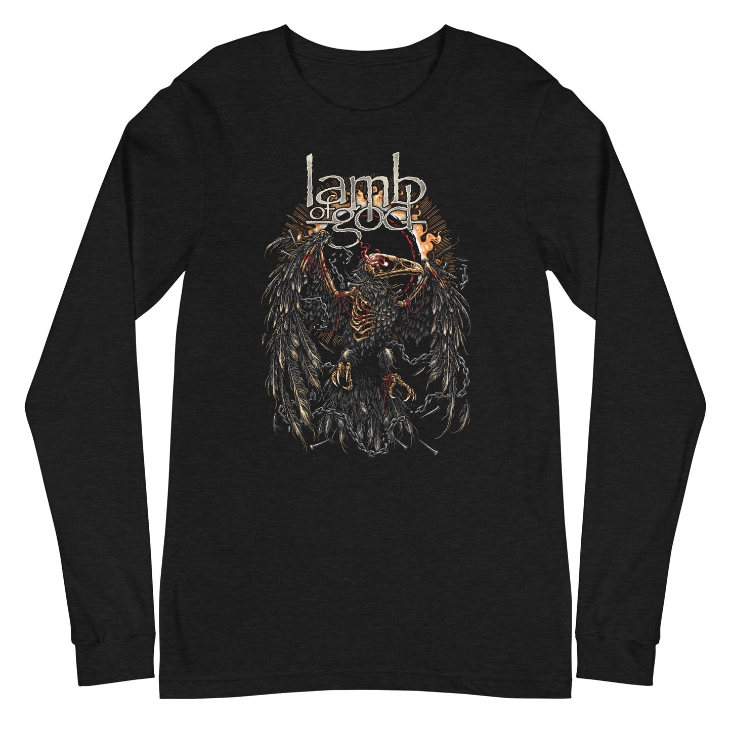 Lamb of God - Delusional Skull Long Sleeve Shirt