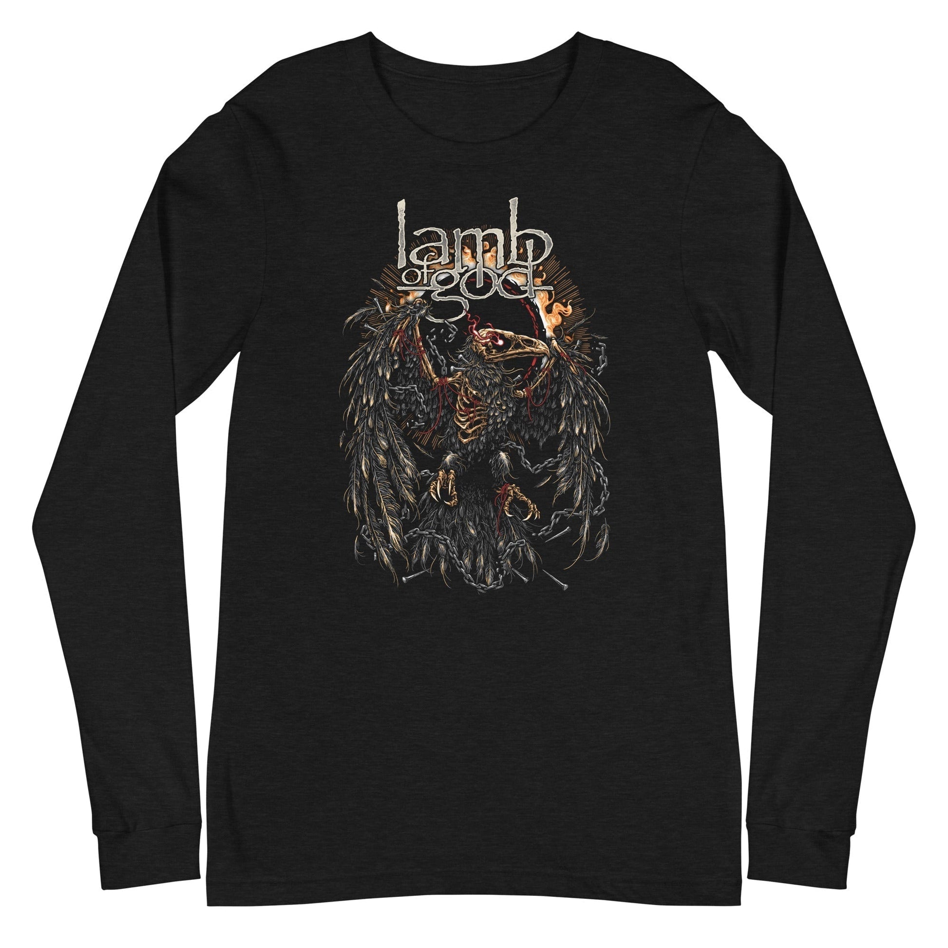 Lamb of God - Delusional Skull Long Sleeve Shirt