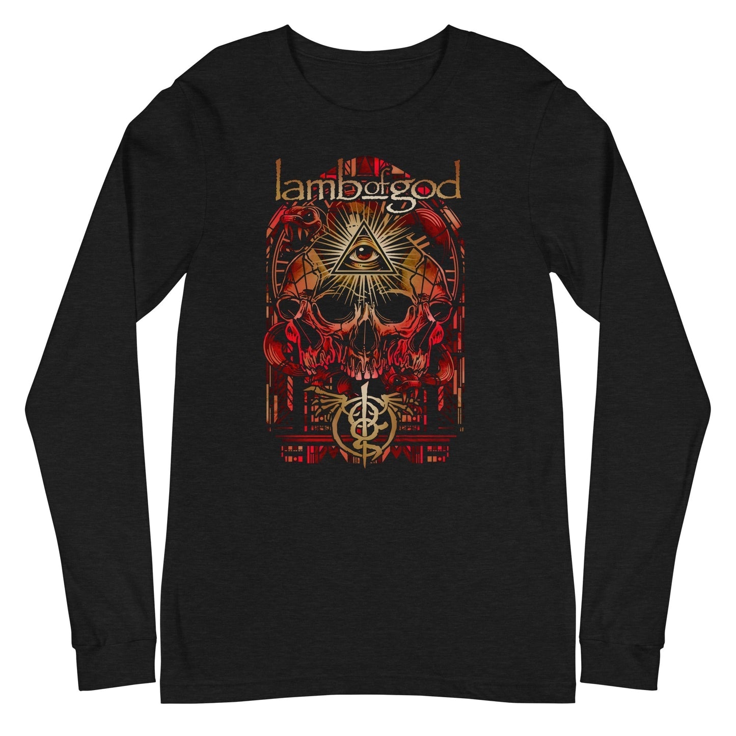Lamb of God - Providence Skull Long Sleeve Shirt