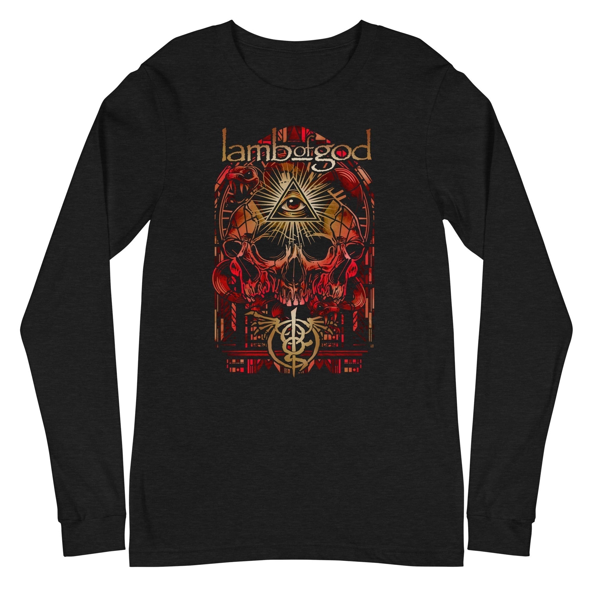 Lamb of God - Providence Skull Long Sleeve Shirt