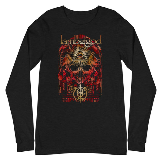 Lamb of God - Providence Skull Long Sleeve Shirt