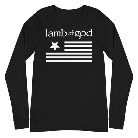 Lamb of God - White Flag Long Sleeve Shirt