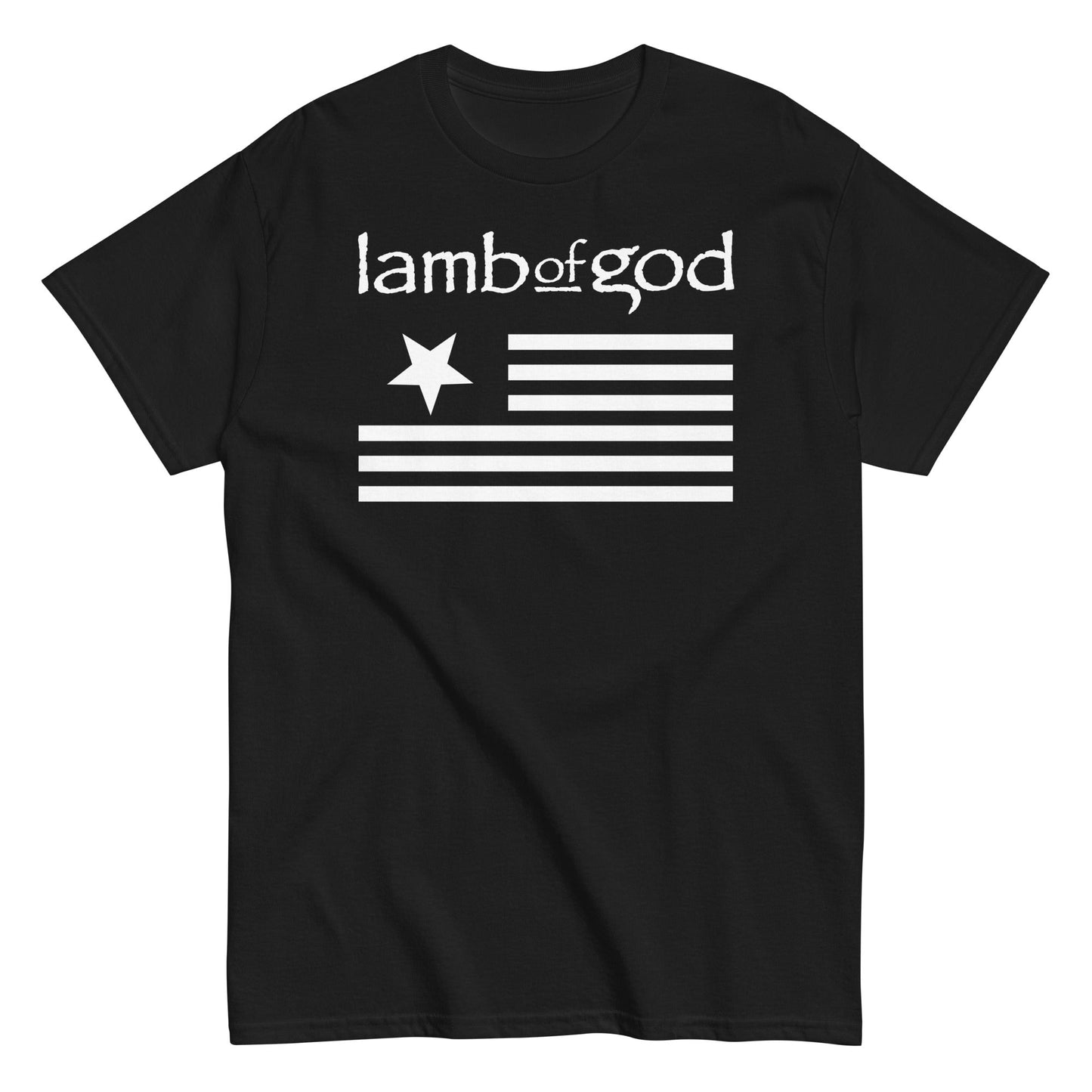 Lamb of God - White Flag Mens T Shirt