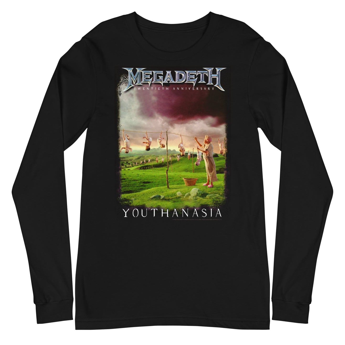 Megadeth - 20th Youthanasia Long Sleeve Shirt