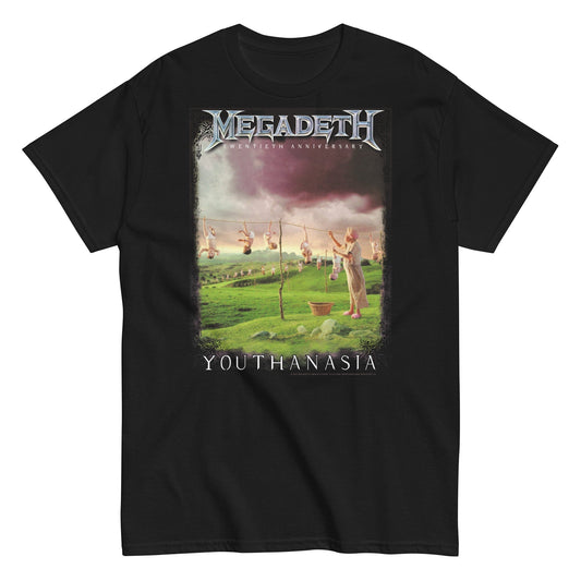 Megadeth - 20th Youthanasia Mens T Shirt