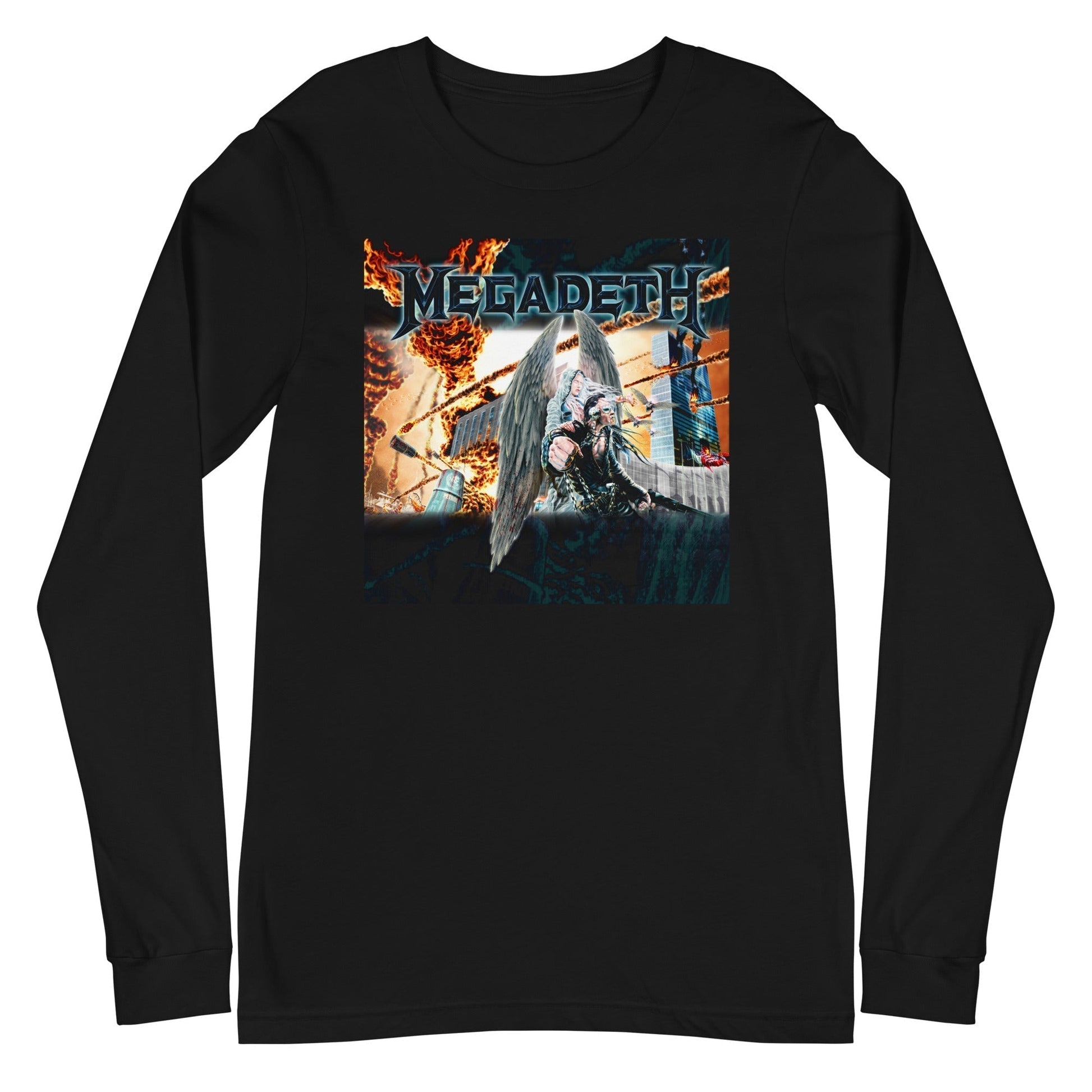 Megadeth - Angel Flames Long Sleeve Shirt
