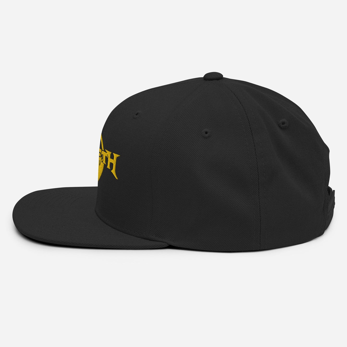 Megadeth Black Nuclear Snapback Hat Black