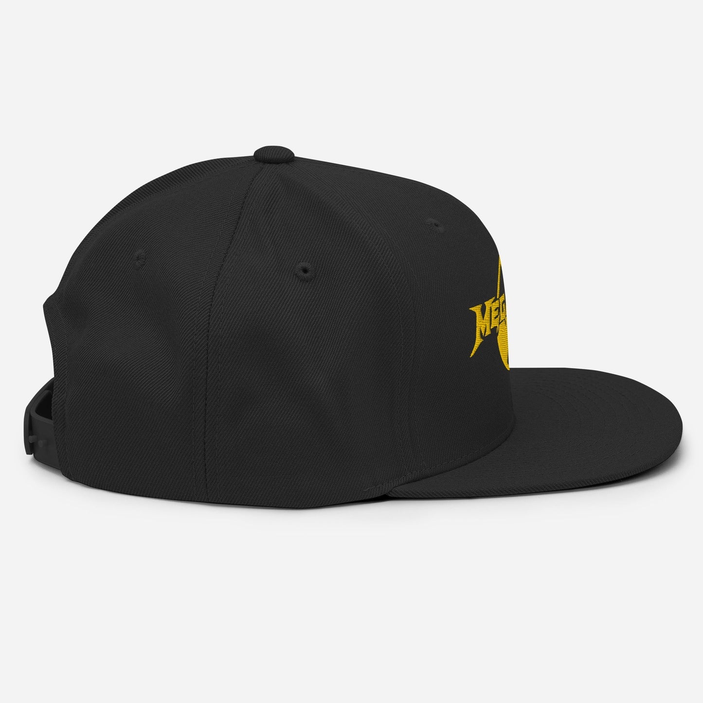 Megadeth Black Nuclear Snapback Hat Black