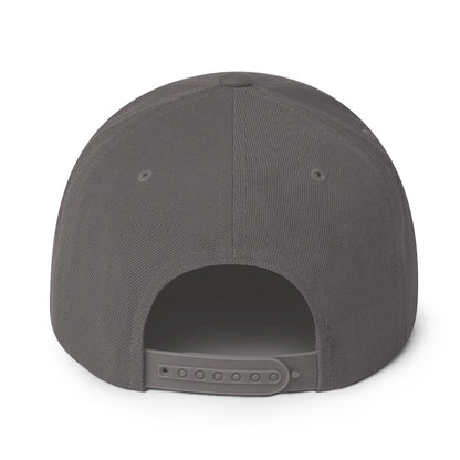 MegaDeth Nuclear Embroidered Snapback Hat Grey