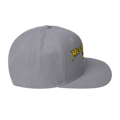 MegaDeth Nuclear Winter Embroidered Snapback Hat Grey