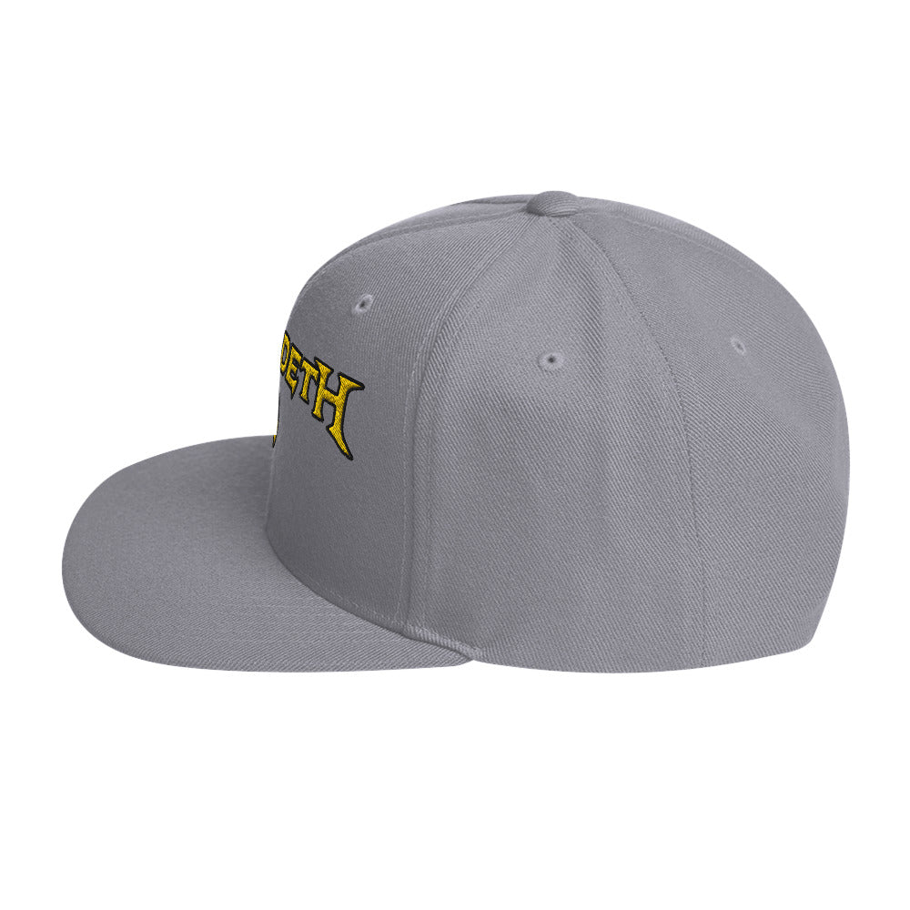 MegaDeth Nuclear Winter Embroidered Snapback Hat Grey