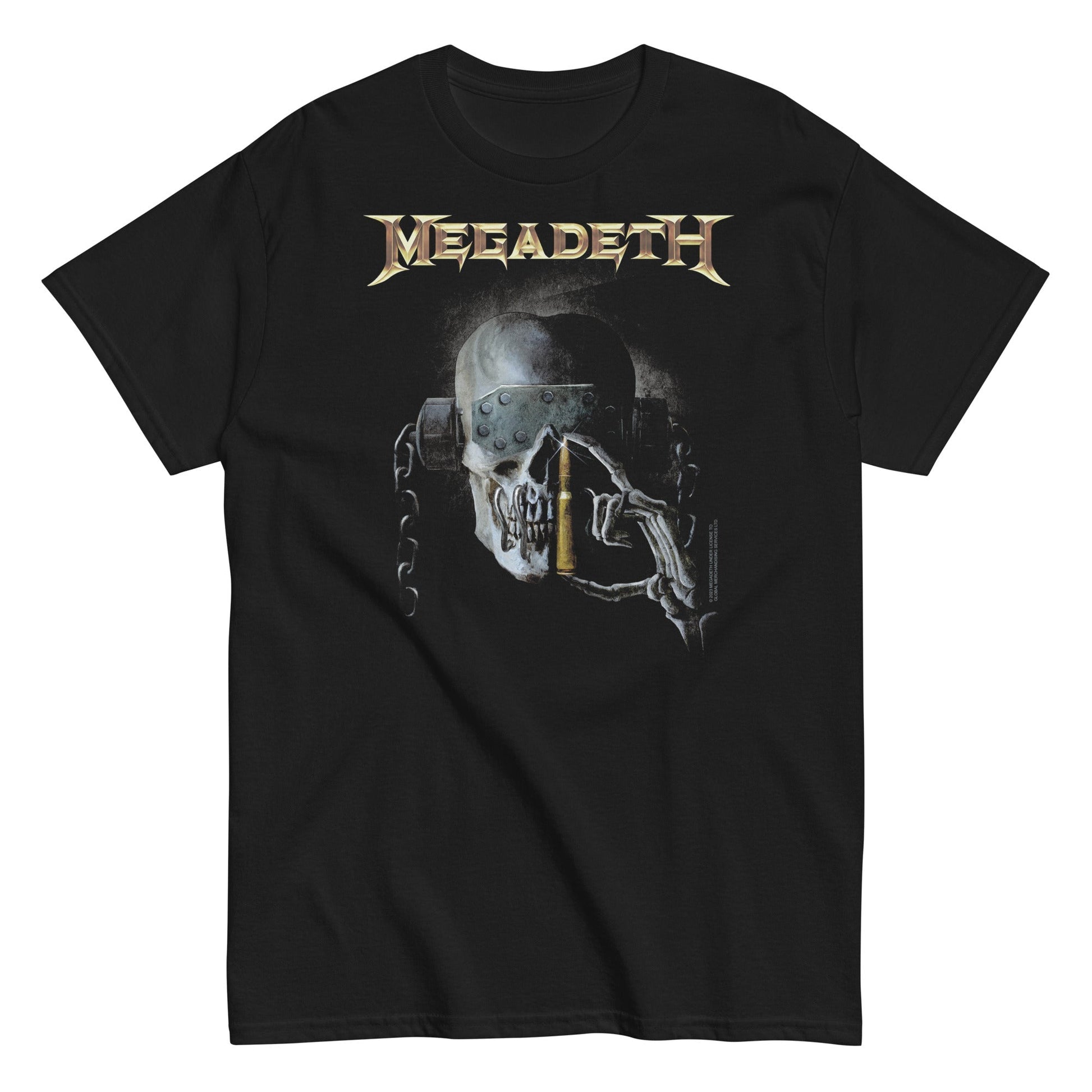 Megadeth - One Bullett Left T-Shirt Mens T Shirt