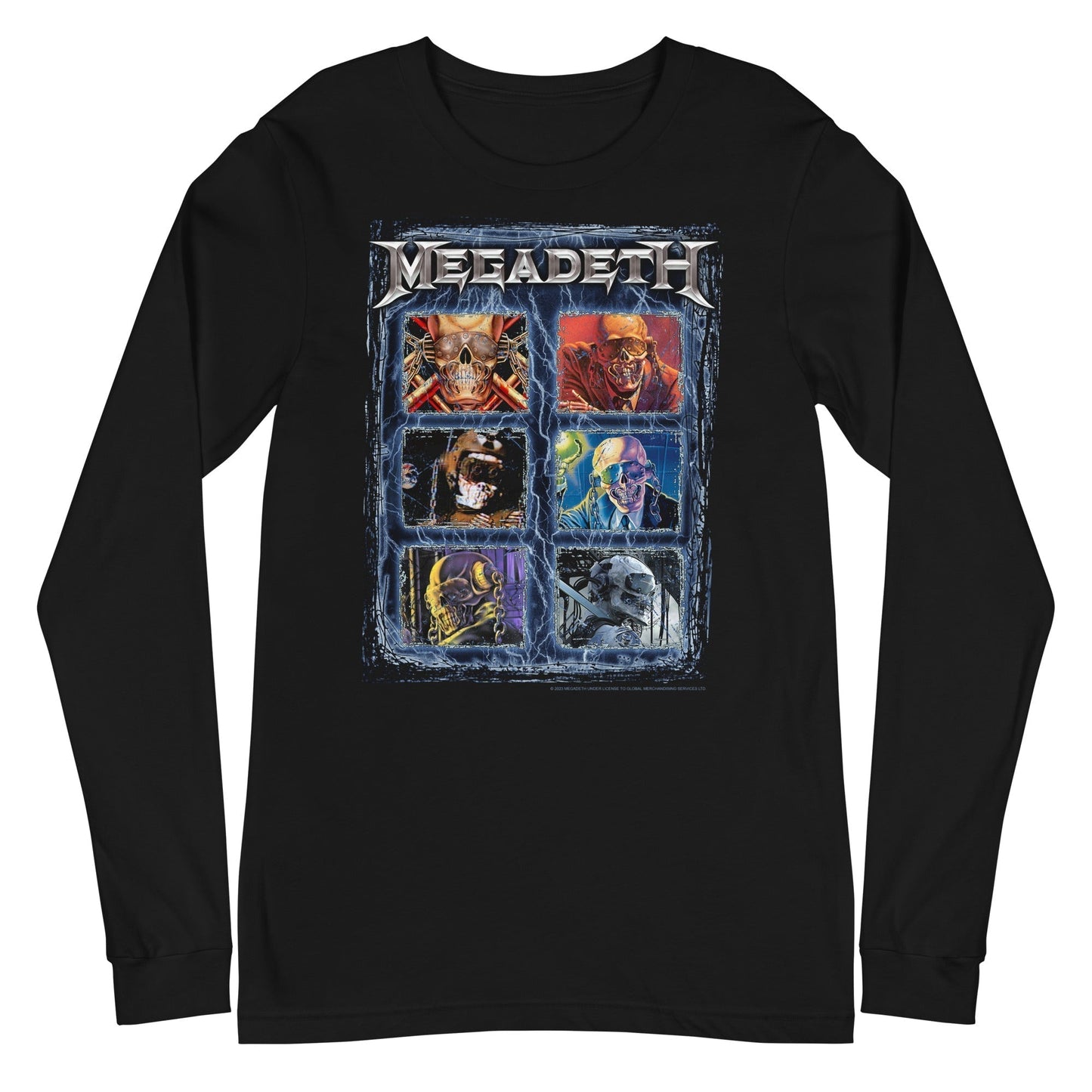 Megadeth - Six Vics Long Sleeve Shirt