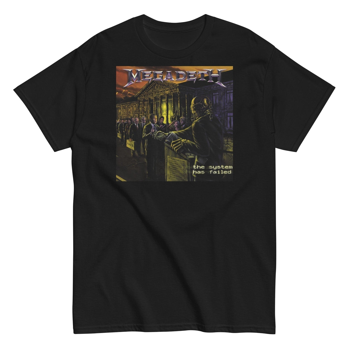 Megadeth - The System Has Failed Mens T Shirt