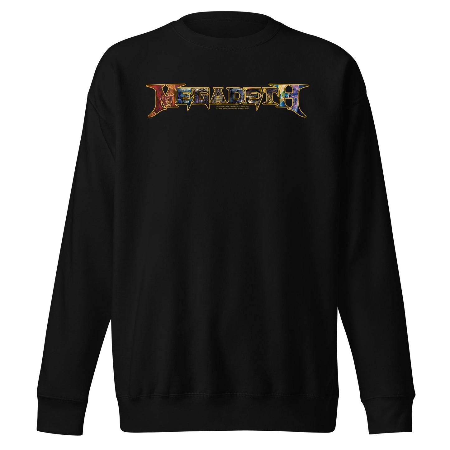 Megadeth - Vic Lettered Logo Sweatshirt