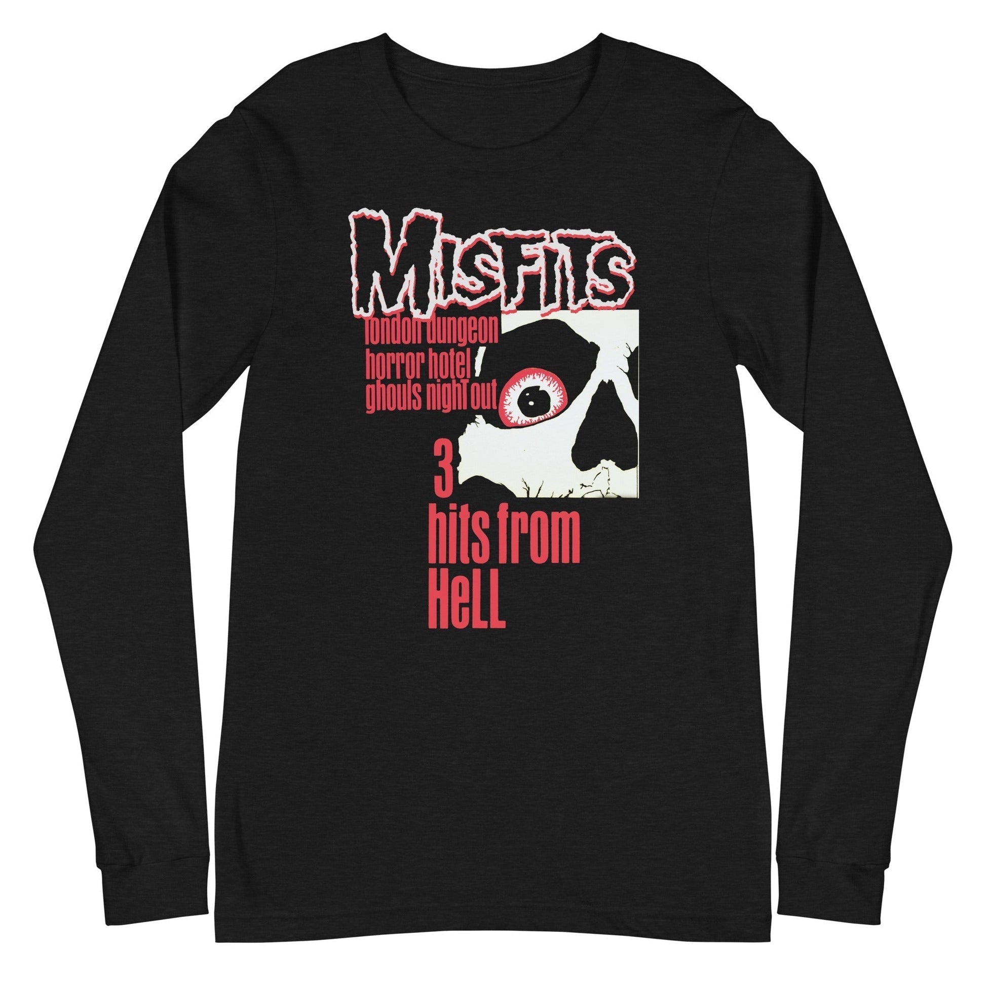 Misfits - 3 Hits From Hell Long Sleeve Shirt