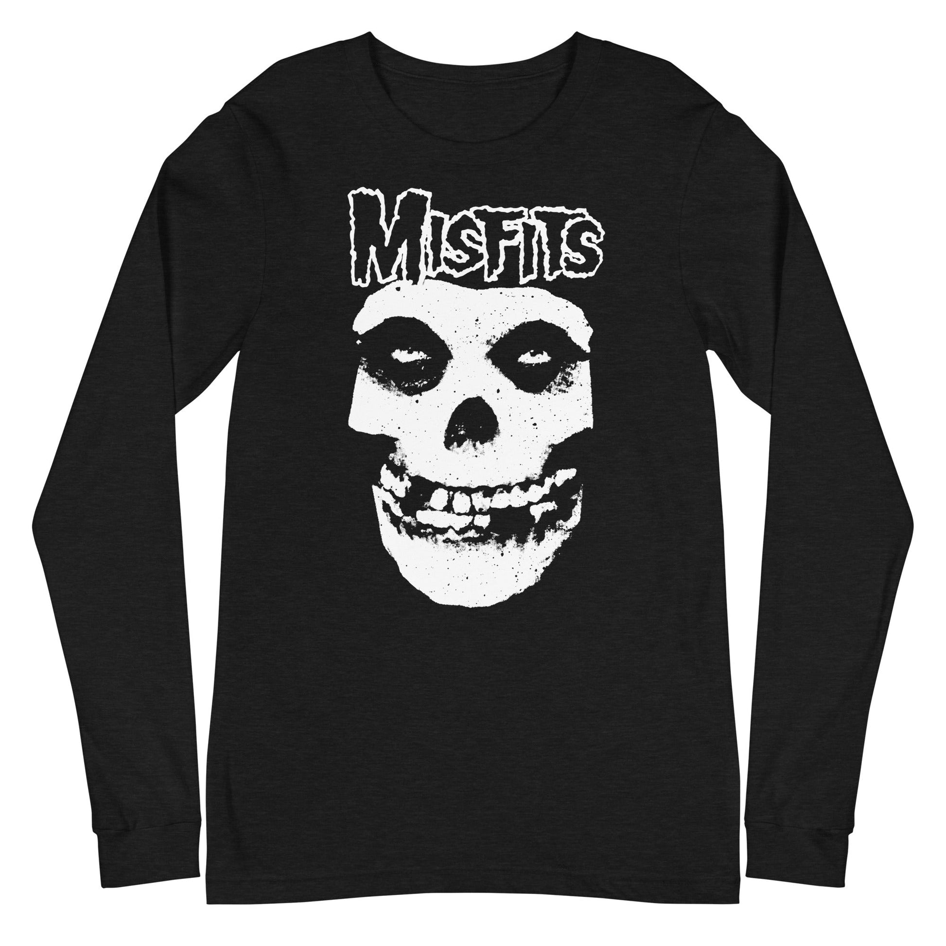 Misfits - Classic Skull Logo Long Sleeve Shirt