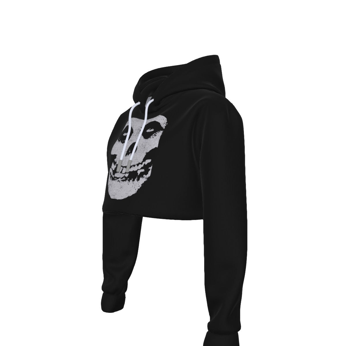 Misfits Classic Skull Women's Cropped Hoodie