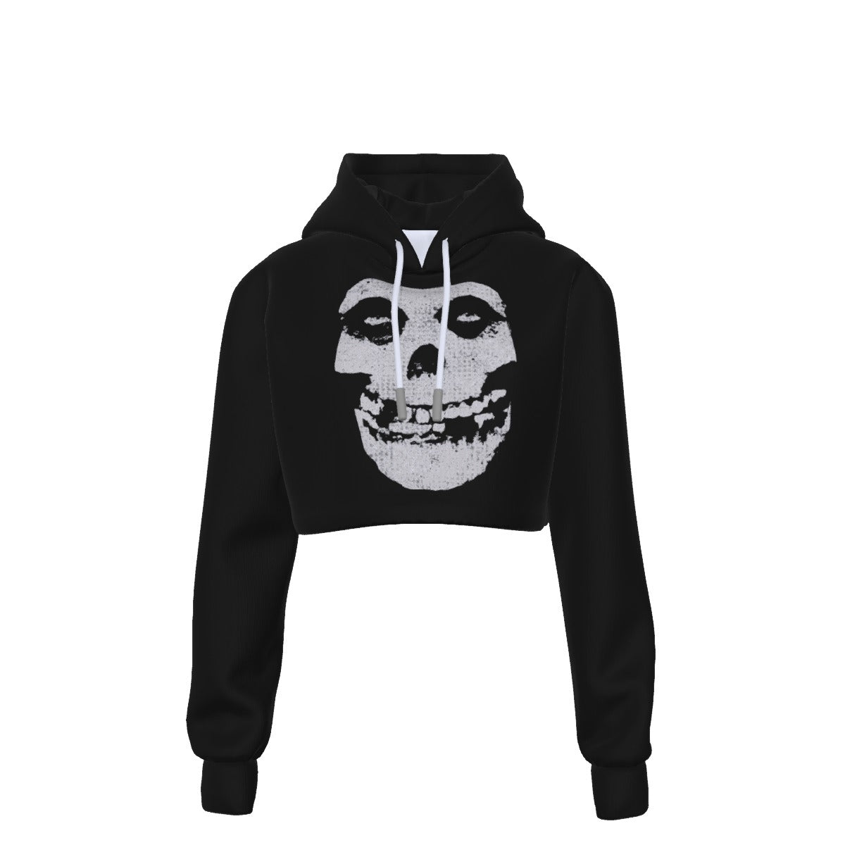 Misfits Classic Skull Women's Cropped Hoodie