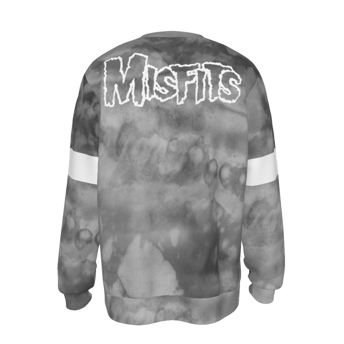 Misfits Folded Skull All Over Print Sweatshirt