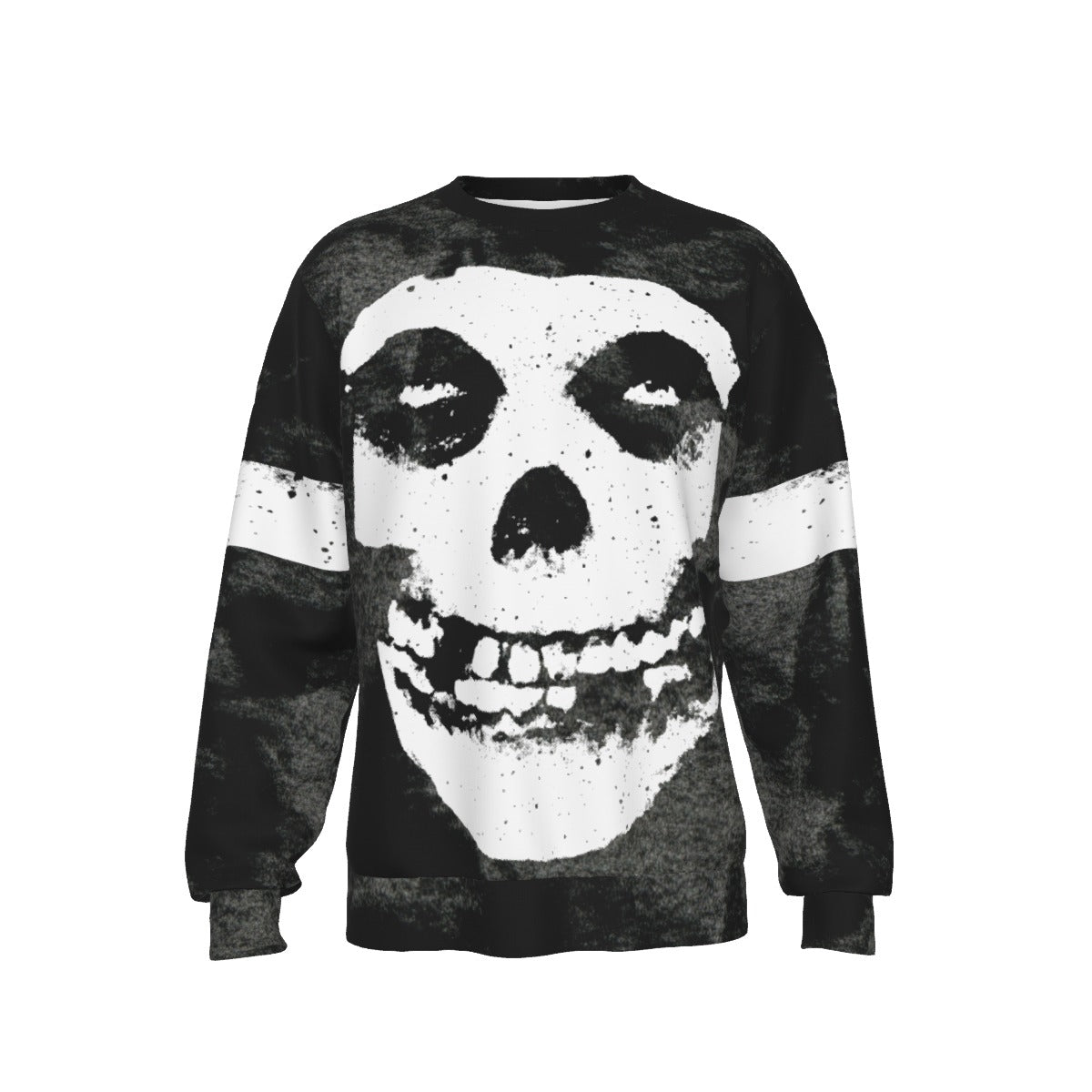 Misfits Giant Skull All Over Print Sweatshirt