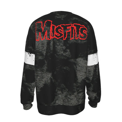 Misfits Giant Skull All Over Print Sweatshirt