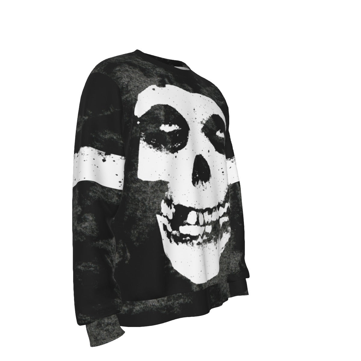 Misfits Giant Skull All Over Print Sweatshirt