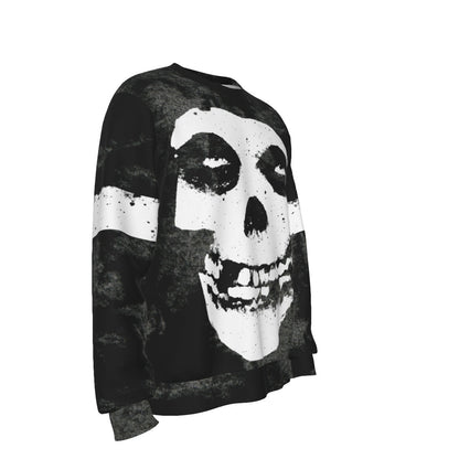 Misfits Giant Skull All Over Print Sweatshirt