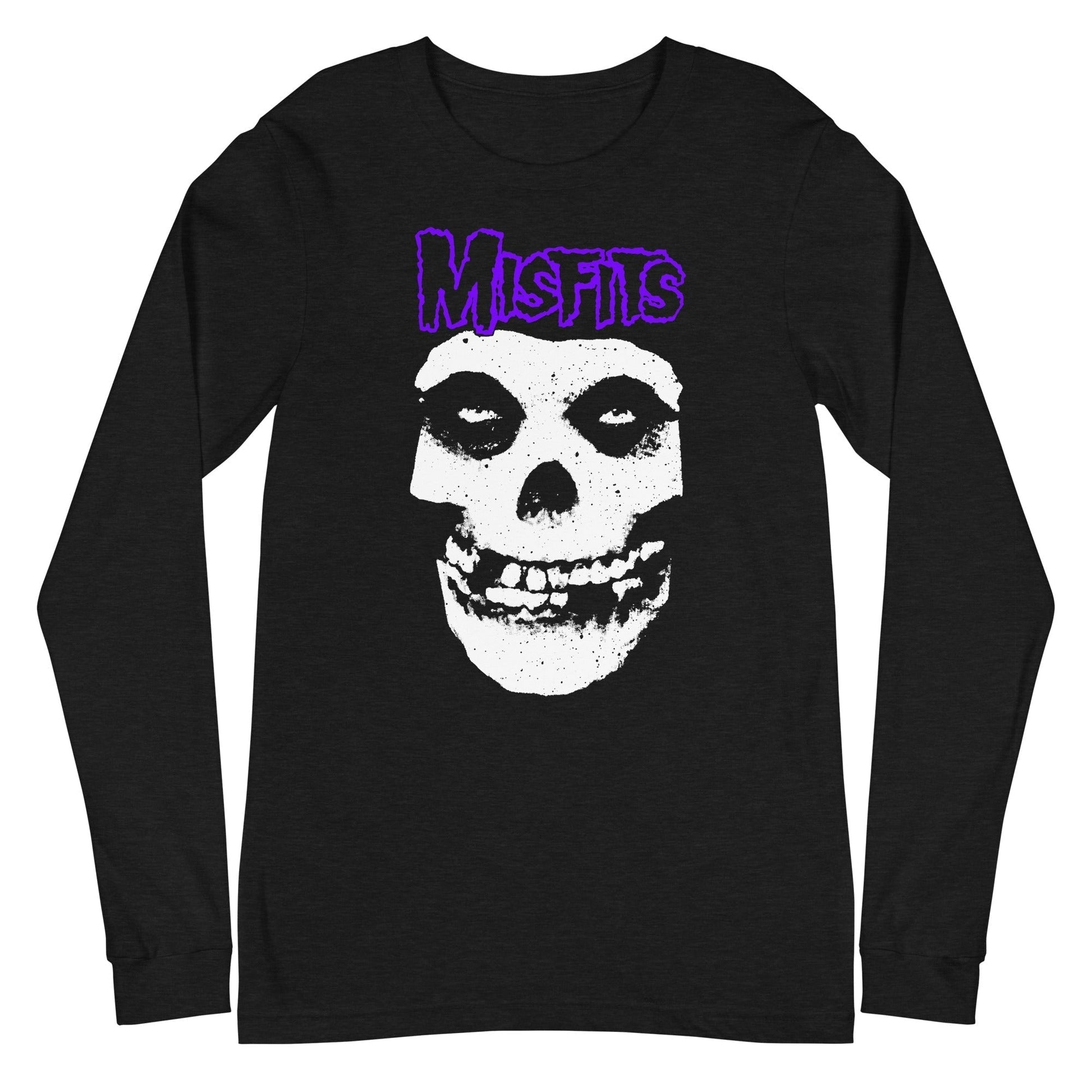 Misfits - Purple Skull Long Sleeve Shirt