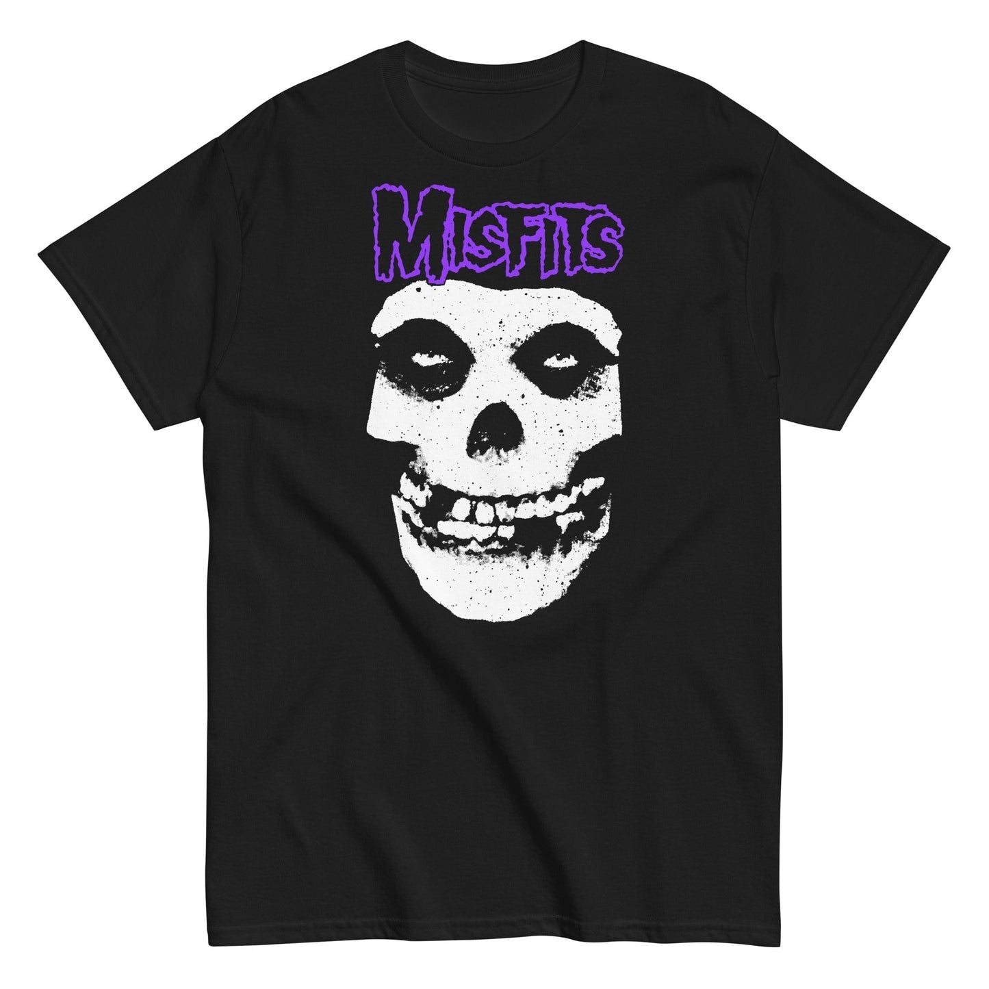Misfits - Purple Skull Mens T Shirt