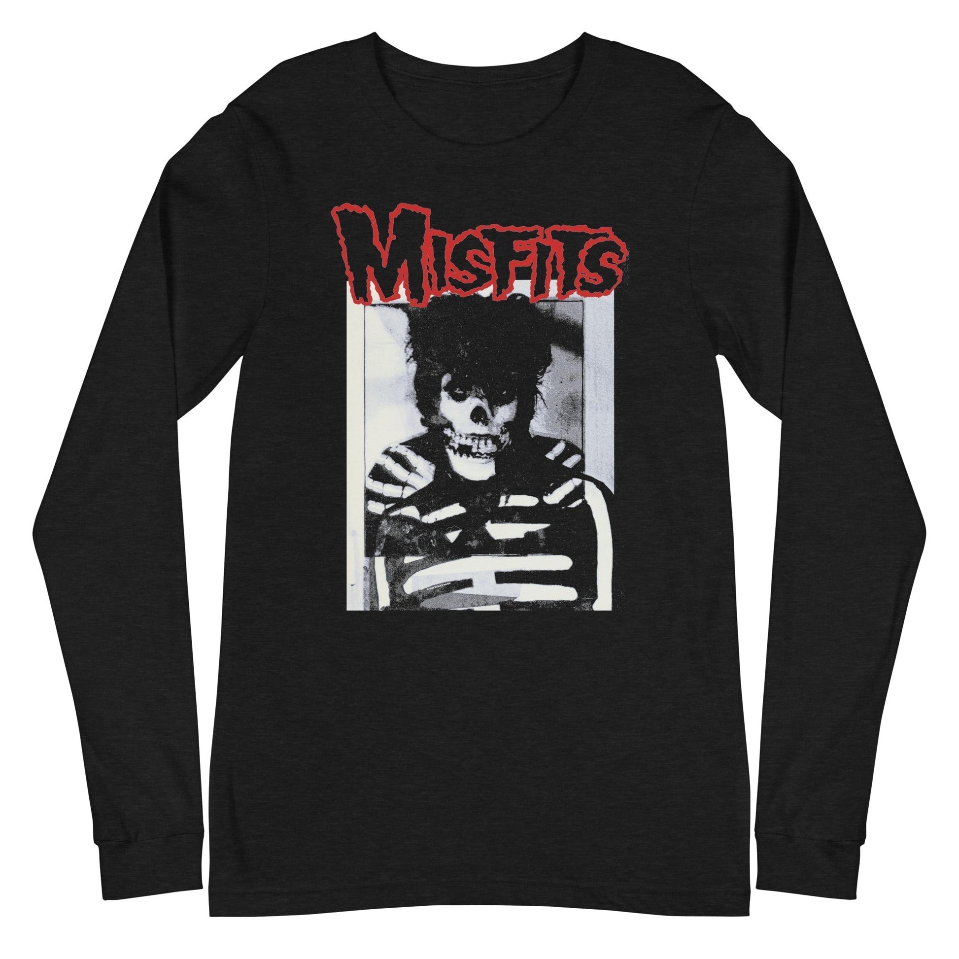 Misfits - Skull Hair Long Sleeve Shirt