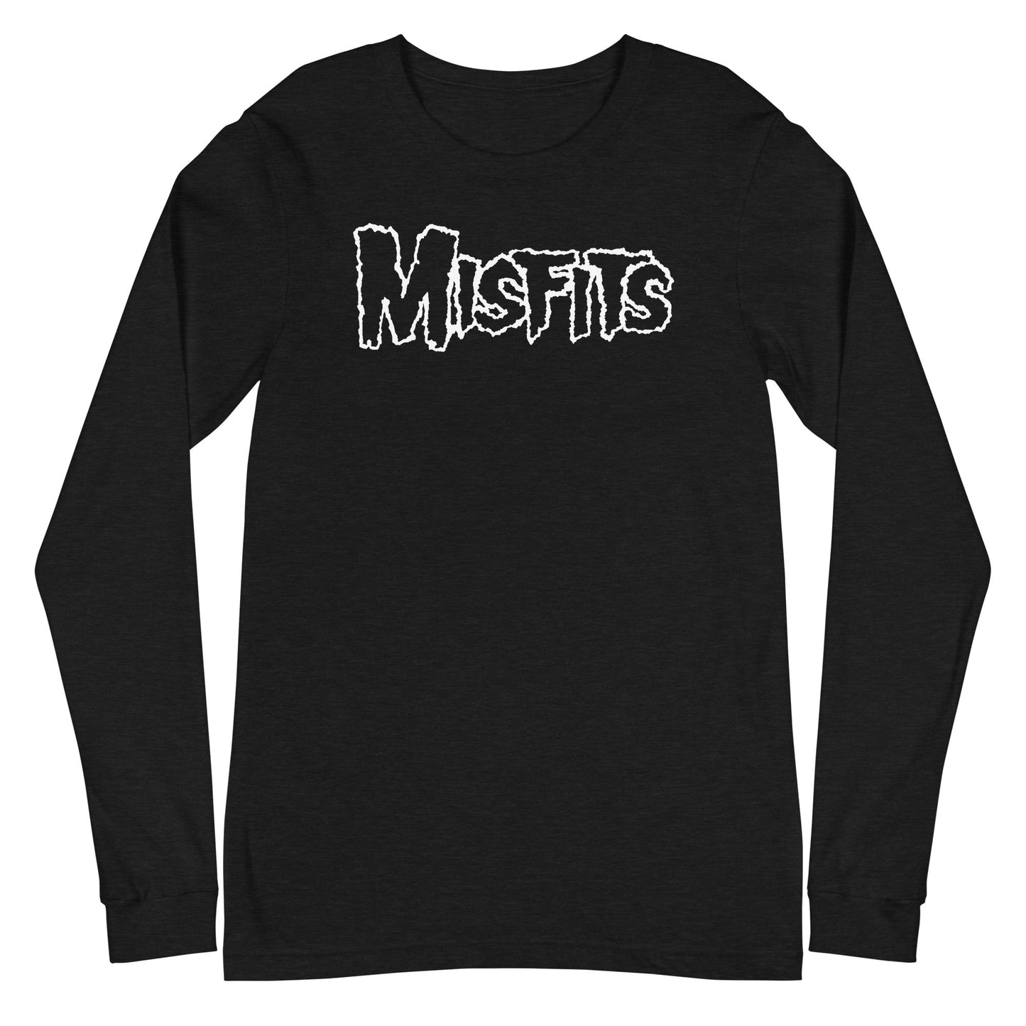 Misfits - White Drip Logo Long Sleeve Shirt