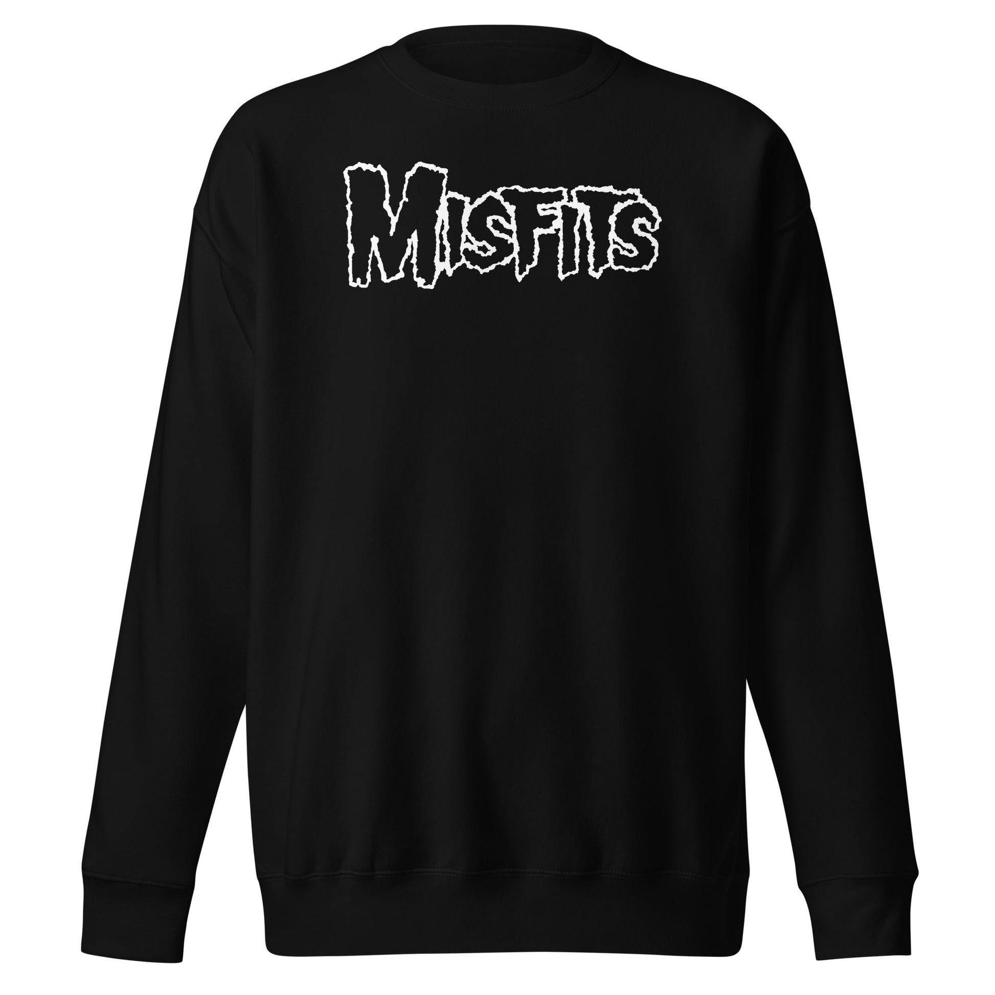 Misfits - White Drip Logo Sweatshirt