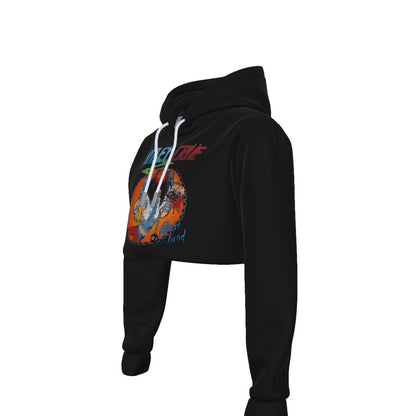 Motley Crue Allister Fiend Women's Cropped Hoodie