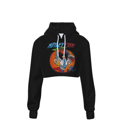Motley Crue Allister Fiend Women's Cropped Hoodie