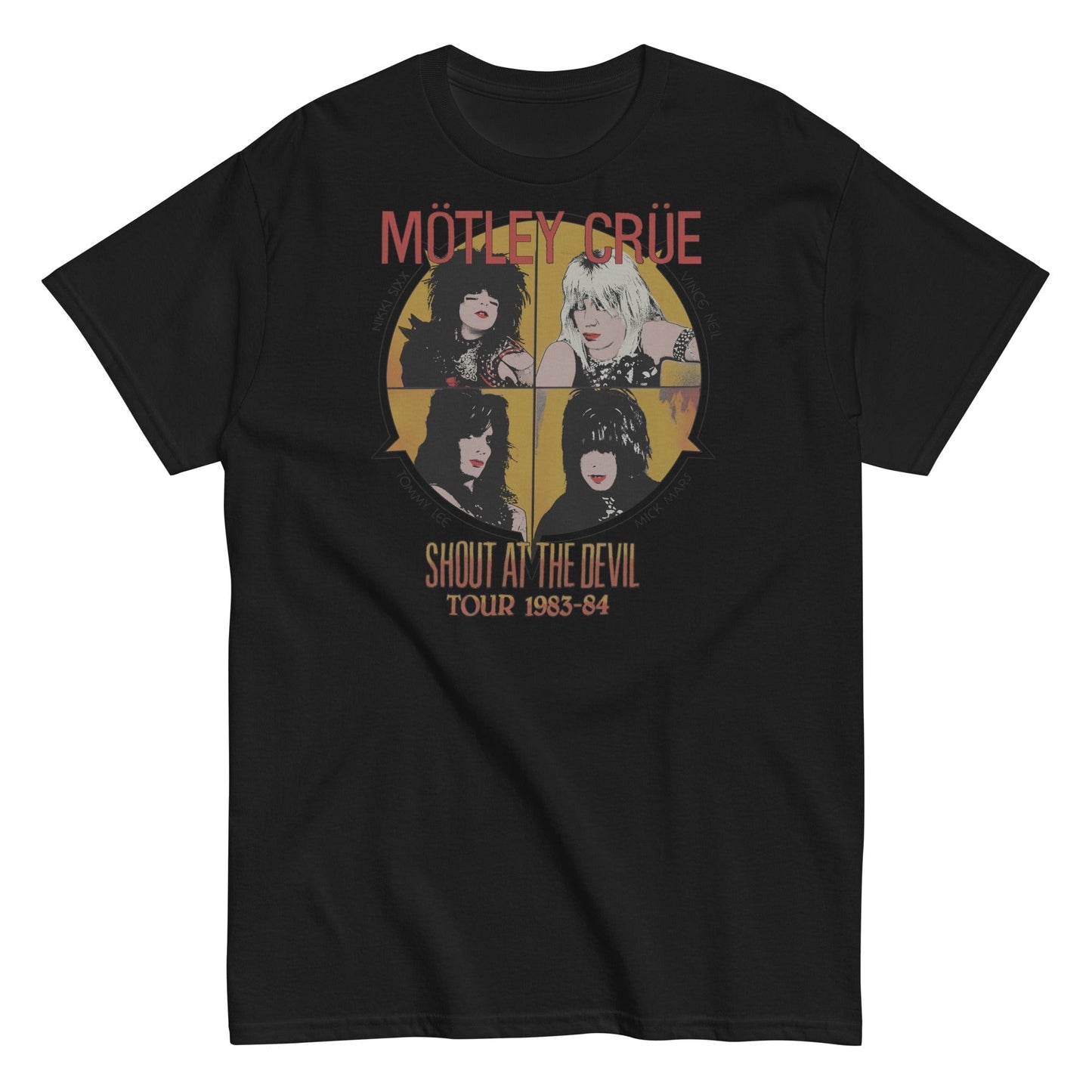Motley Crue - Always on Tour Mens T Shirt