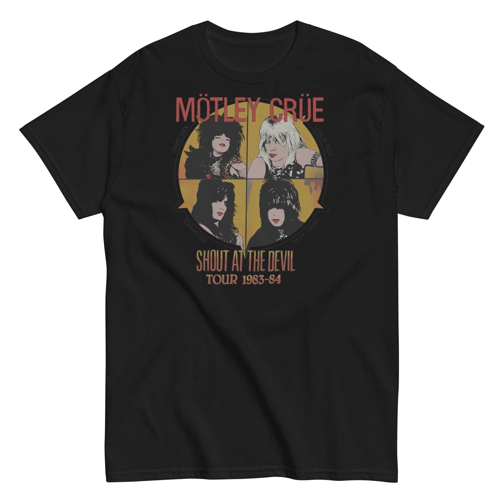 Motley Crue - Always on Tour Mens T Shirt