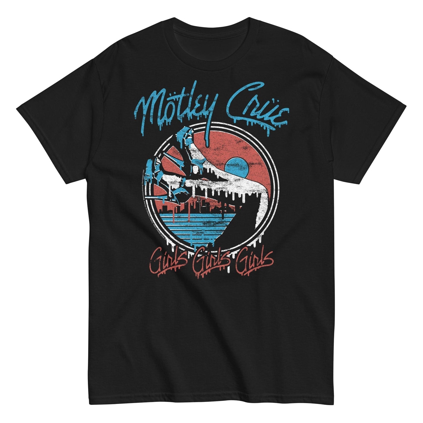 Motley Crue - Drip Girls Mens T Shirt