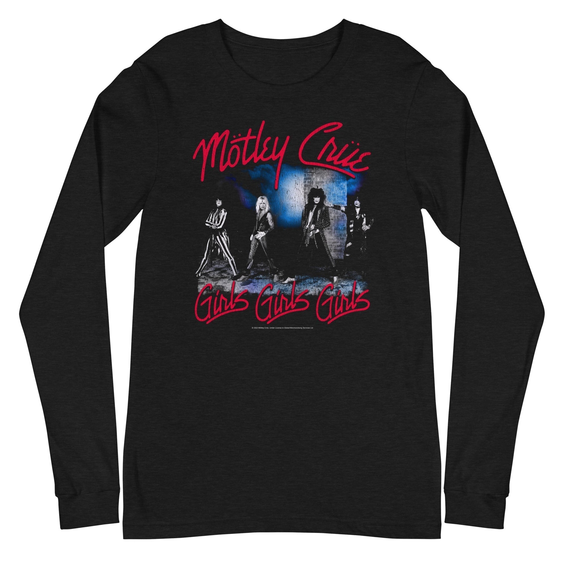 Motley Crue - Girls Girls Girls Long Sleeve Shirt