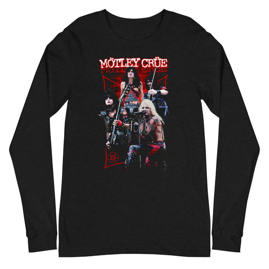 Motley Crue - Live Long Sleeve Shirt