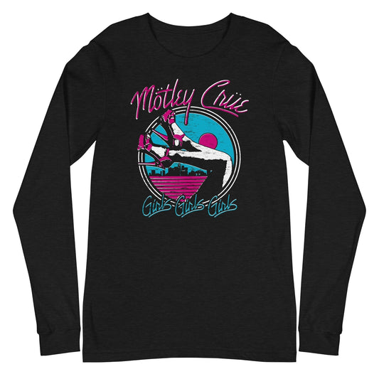 Motley Crue - Miami Girls Long Sleeve Shirt