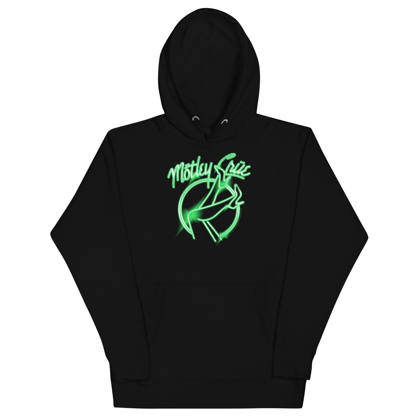 Motley Crue - Neon Green Girls Hoodie