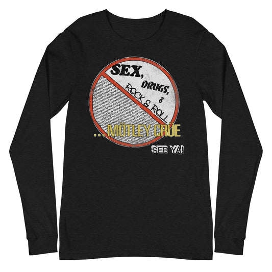 Motley Crue - No Fun Tour '84 Long Sleeve Shirt