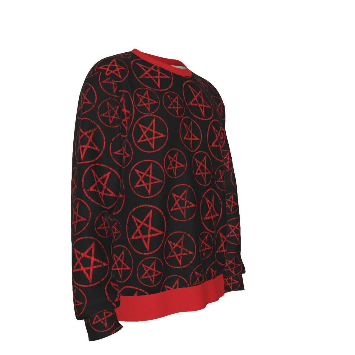 Motley Crue Pentagram All Over Print Sweatshirt