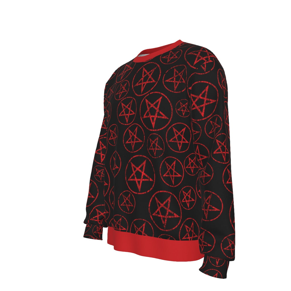 Motley Crue Pentagram All Over Print Sweatshirt