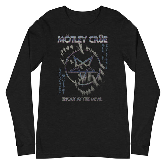 Motley Crue - Pentagram Long Sleeve Shirt