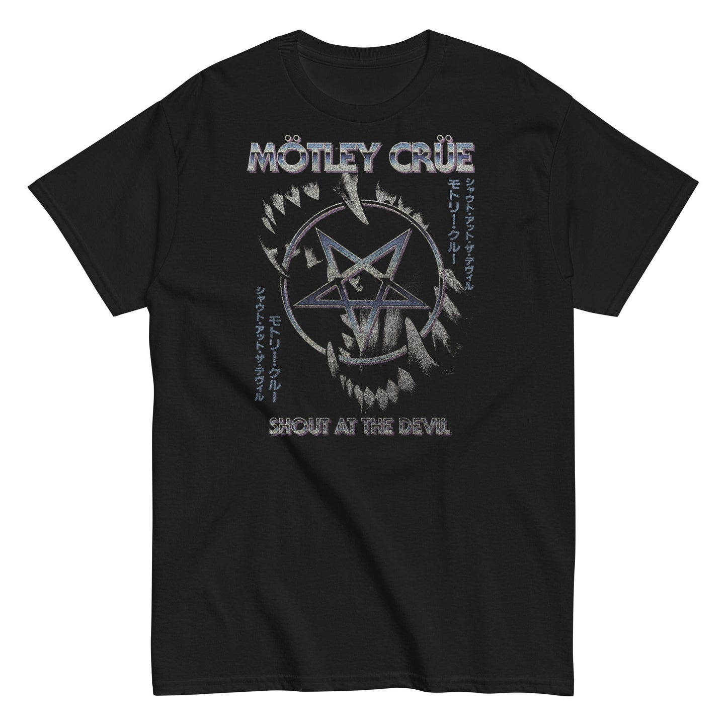 Motley Crue - Pentagram Mens T Shirt