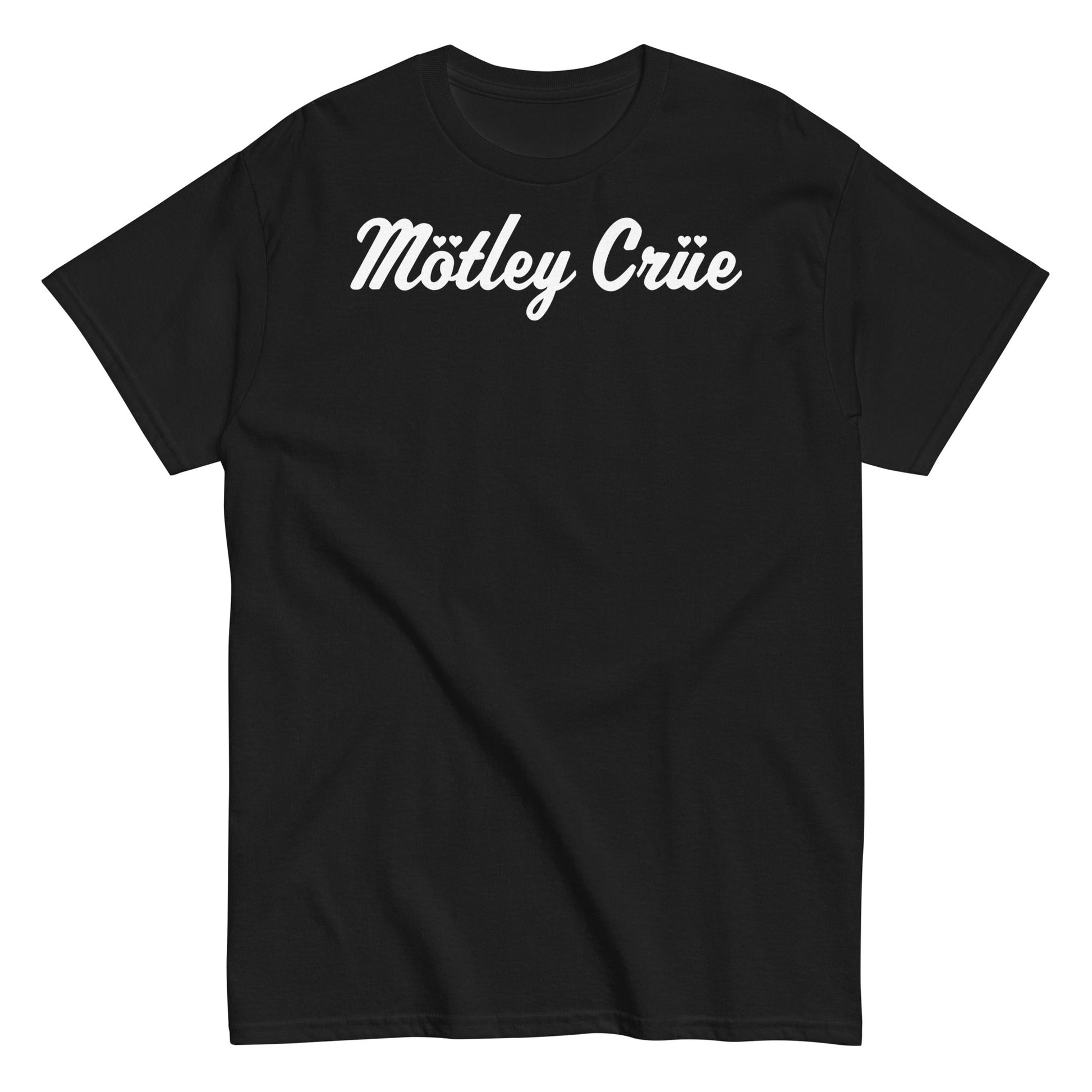 Motley Crue - Script Logo Mens T Shirt
